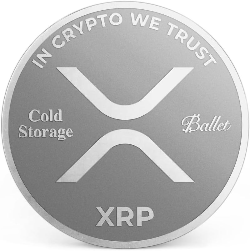 Ballet أسلوب عملة XRP - محفظة XRP كريبتو فيزيائية غير متصلة بالإنترنت (عبوة 2) - Image 2